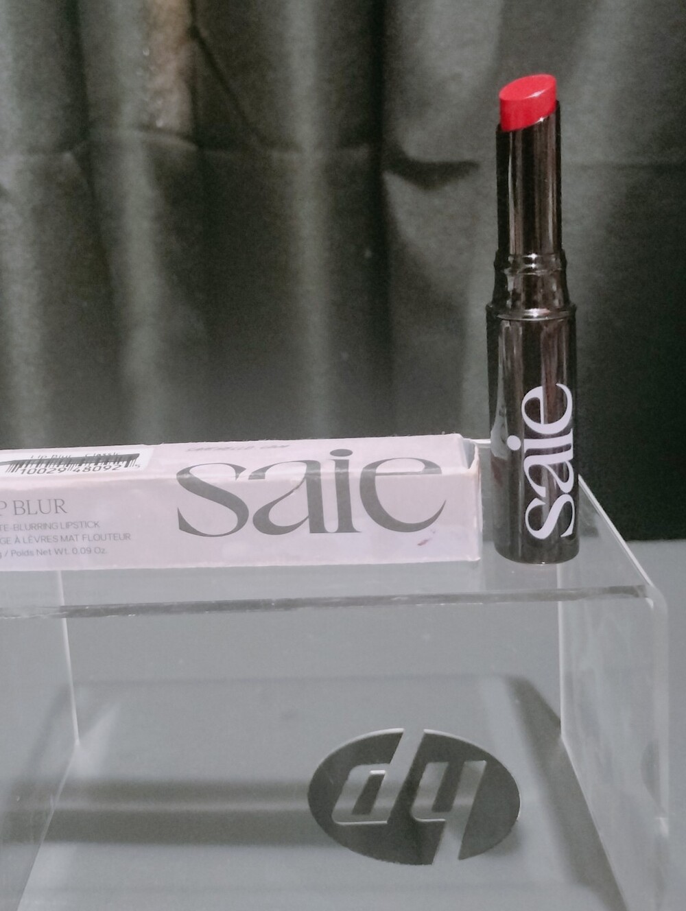 Saie Lip Blur Matte Blurring Lipstick Classic — Bright Red